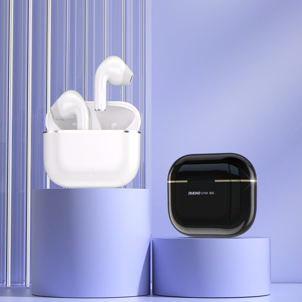 Dudao U15H TWS Bluetooth 5.1 trådlösa hörlurar svart