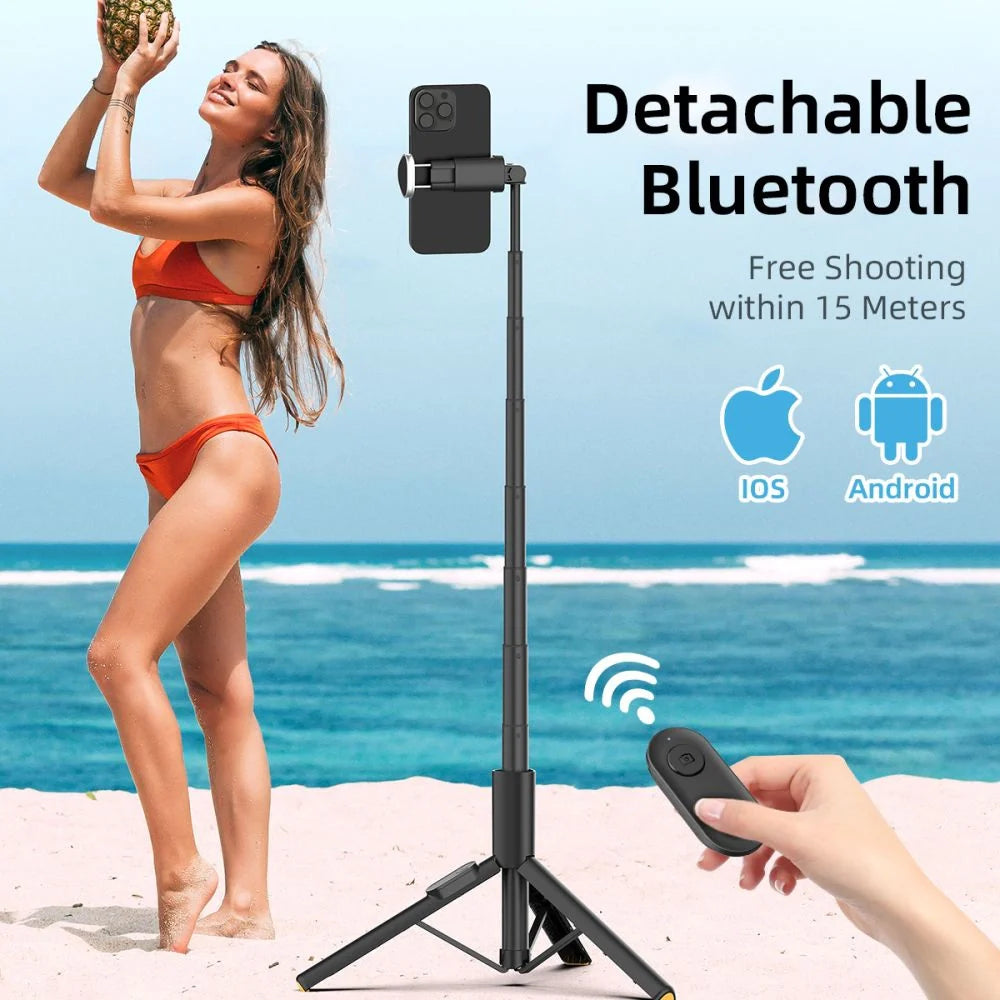Selfie Stick Tech-Protect L09S med stativ - svart