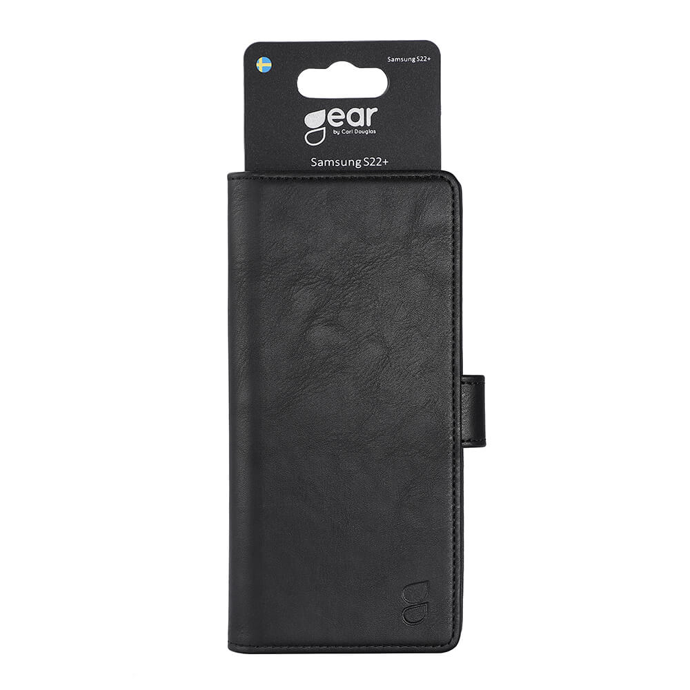 Gear Mobile Wallet Black Samsung S22+