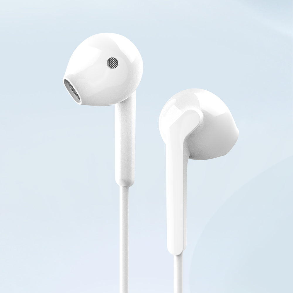 Dudao X3C In-Ear Wired USB-C Headphones 1,2m - Vit