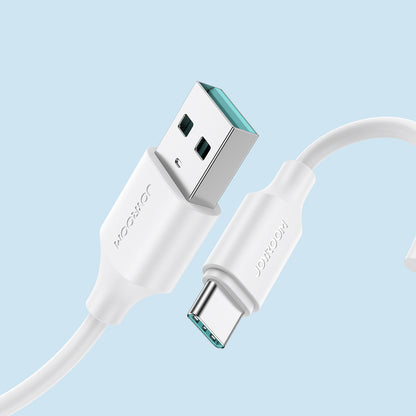 Joyroom långvarig serie A9 USB-A / USB-C 3A kabel 2m - vit