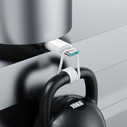 Joyroom långvarig serie A9 USB-A / USB-C 3A kabel 2m - vit