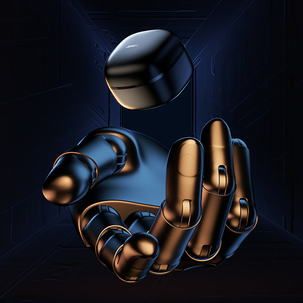 Joyroom TWS IP54 trådlösa hörlurar svart (MG-C05)