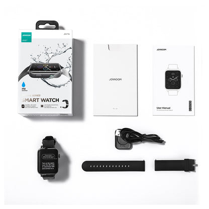 Joyroom Fit-Life JR-FT6 smartklocka med telefonsvarare / IP68-skydd - svart