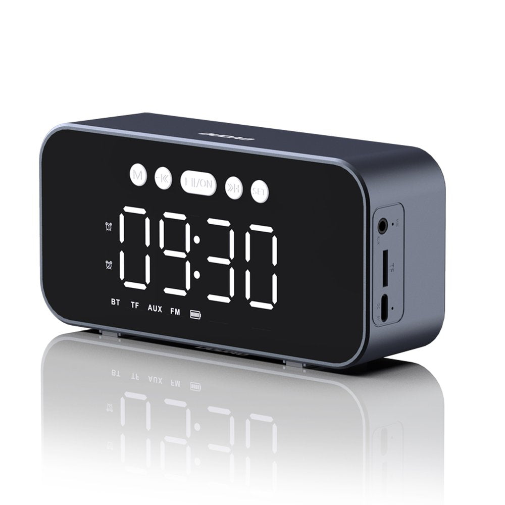 Dudao Y17 Bluetooth-klocka / högtalare - Silver
