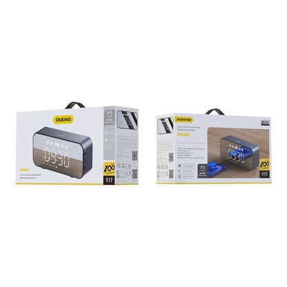 Dudao Y17 Bluetooth-klocka / högtalare - Silver