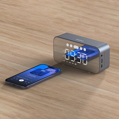 Dudao Y17 Bluetooth-klocka / högtalare - Silver