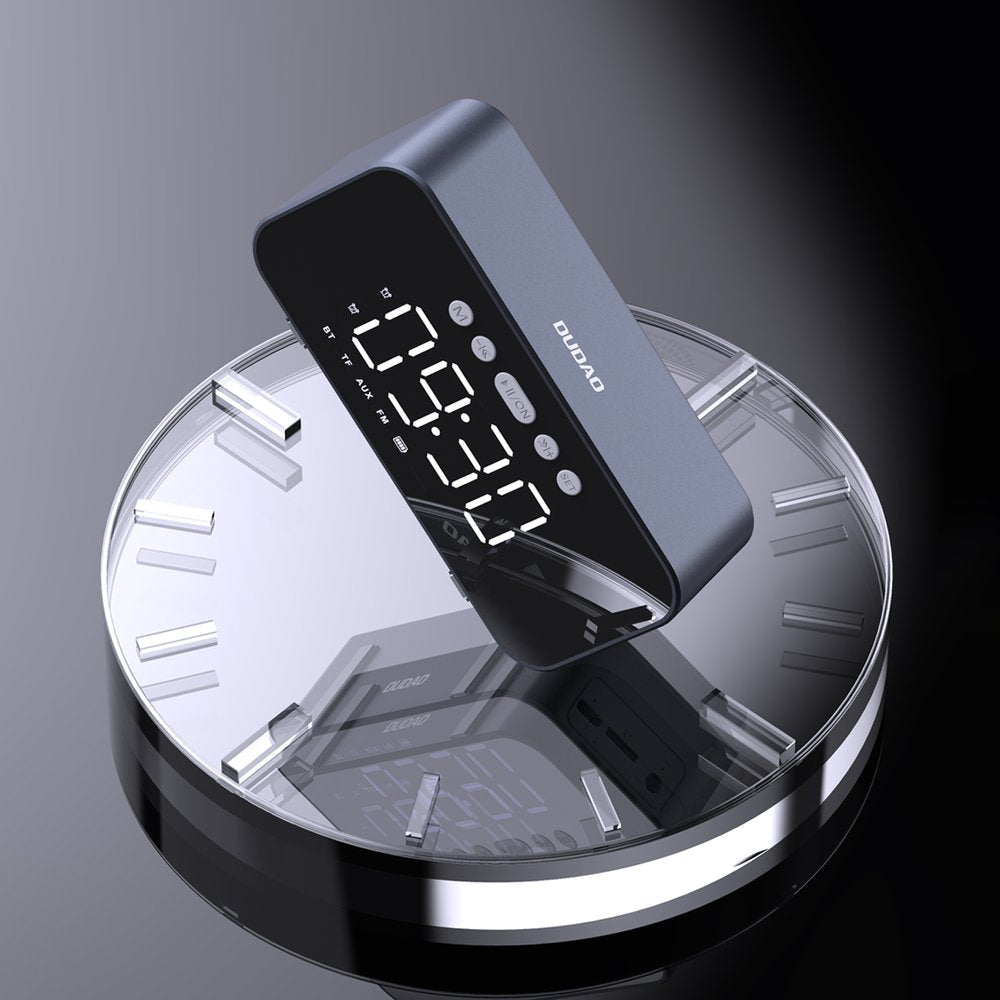 Dudao Y17 Bluetooth-klocka / högtalare - Silver