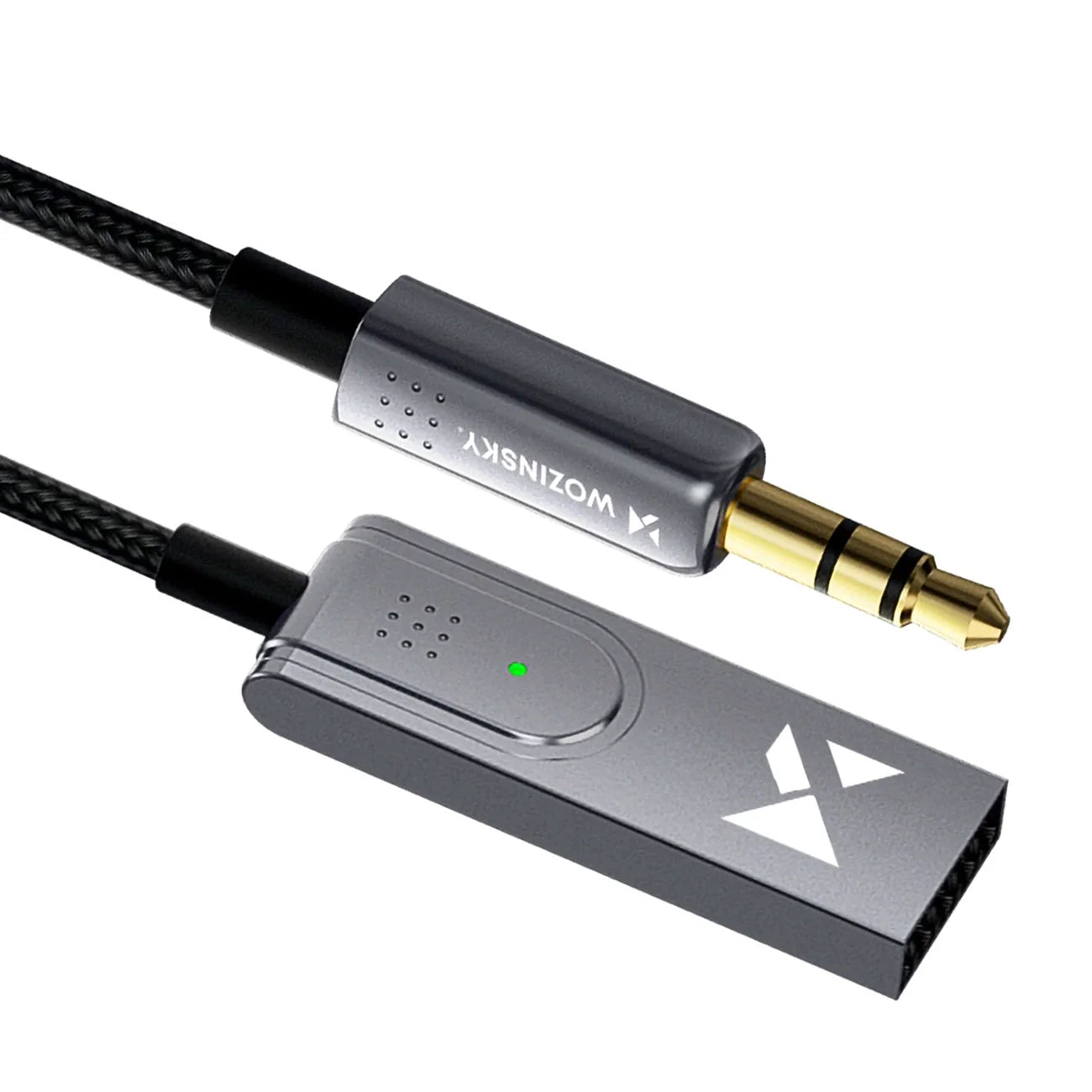 Wozinsky WTODB Bluetooth 5.3 ljudadapter / AUX-ljudmottagare
