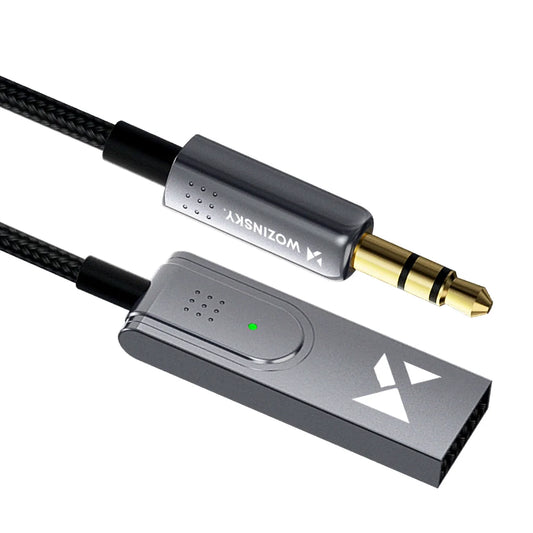 Wozinsky WTODB Bluetooth 5.3 ljudadapter / AUX-ljudmottagare