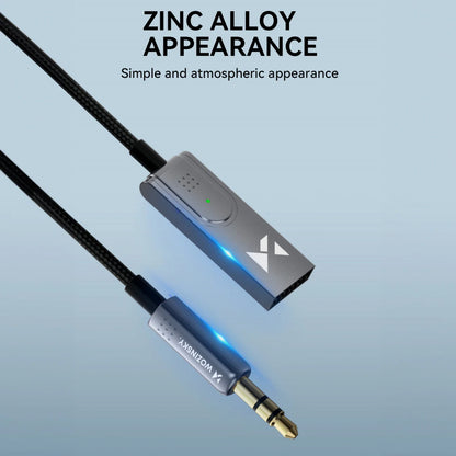 Wozinsky WTODB Bluetooth 5.3 ljudadapter / AUX-ljudmottagare