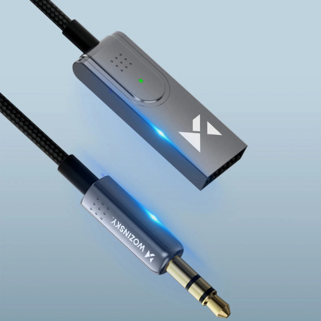 Wozinsky WTODB Bluetooth 5.3 ljudadapter / AUX-ljudmottagare