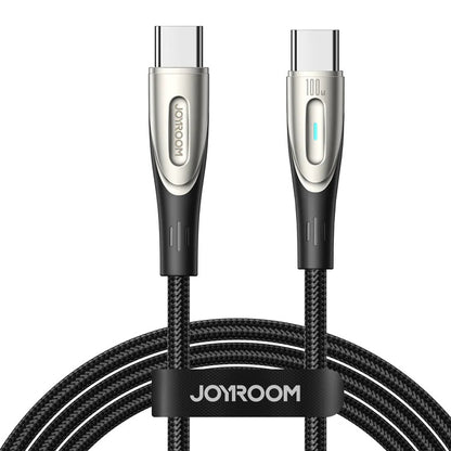 Joyroom Star-Light-serie SA27-CC5 USB-C / USB-C-kabel 100W 1,2m - svart