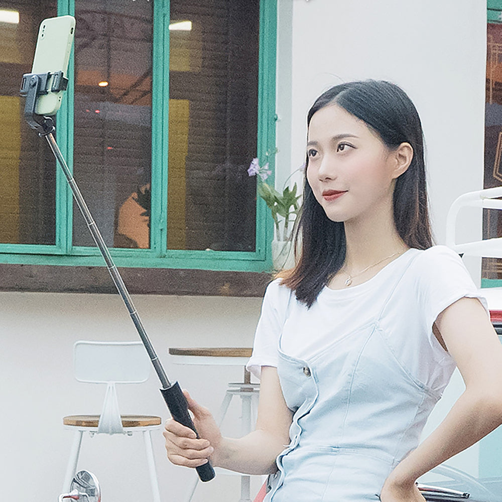 Selfie stick WRY1S teleskopiskt stativ 0,7m för telefon - svart