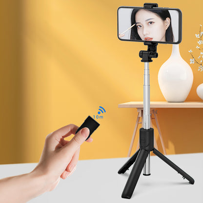 Selfie stick WRY1S teleskopiskt stativ 0,7m för telefon - svart