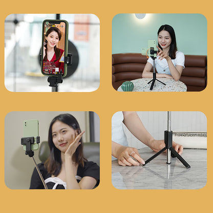 Selfie stick WRY1S teleskopiskt stativ 0,7m för telefon - svart