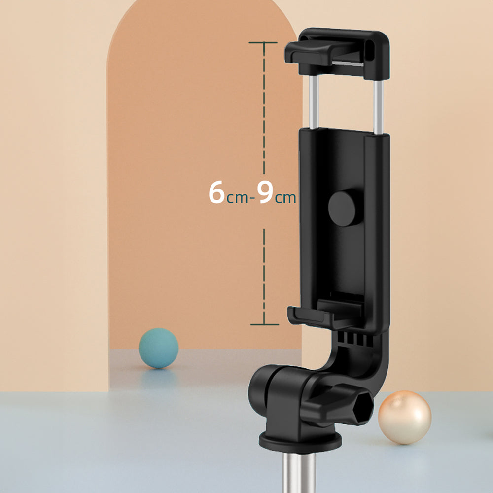 Selfie stick WRY1S teleskopiskt stativ 0,7m för telefon - svart