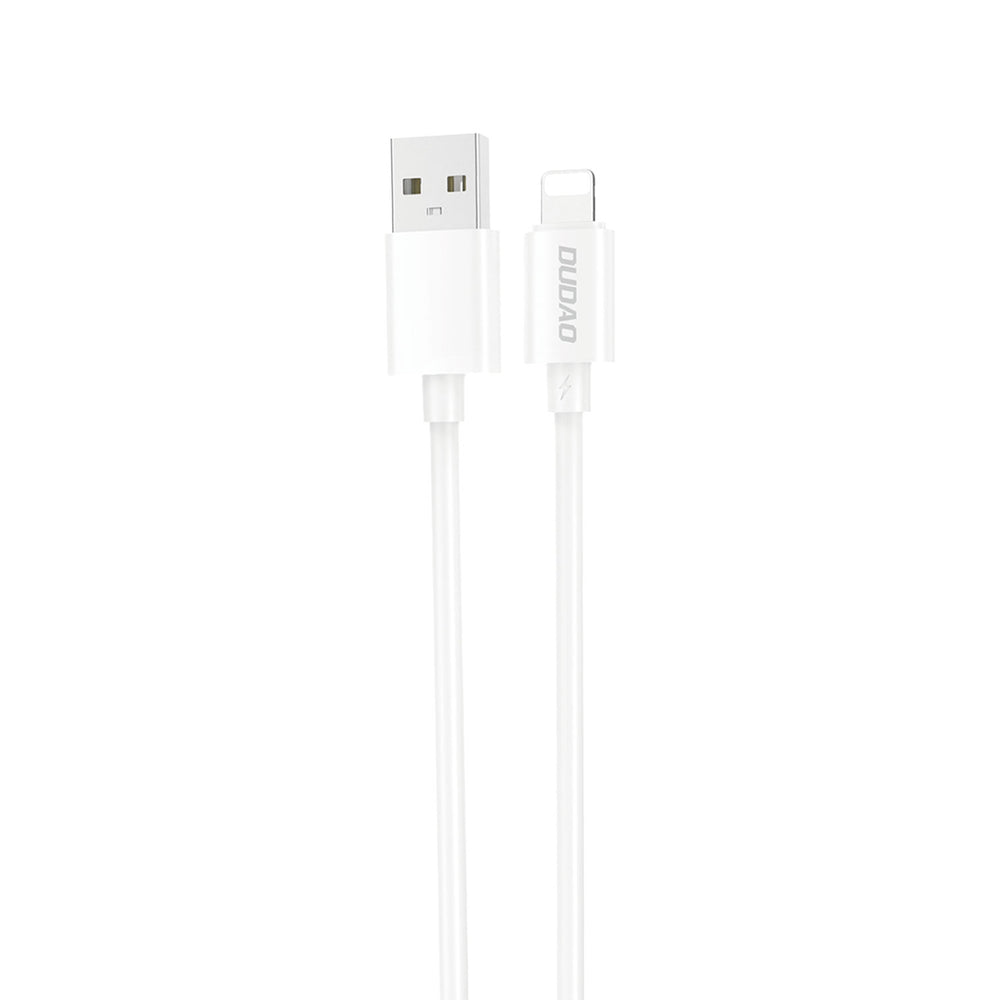 Dudao L4SL USB-A / Lightning 2A-kabel 1m - vit