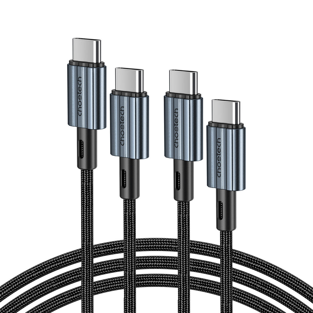 Choetech XCC-1014 USB-C / USB-C PD 60W-kabel - grå