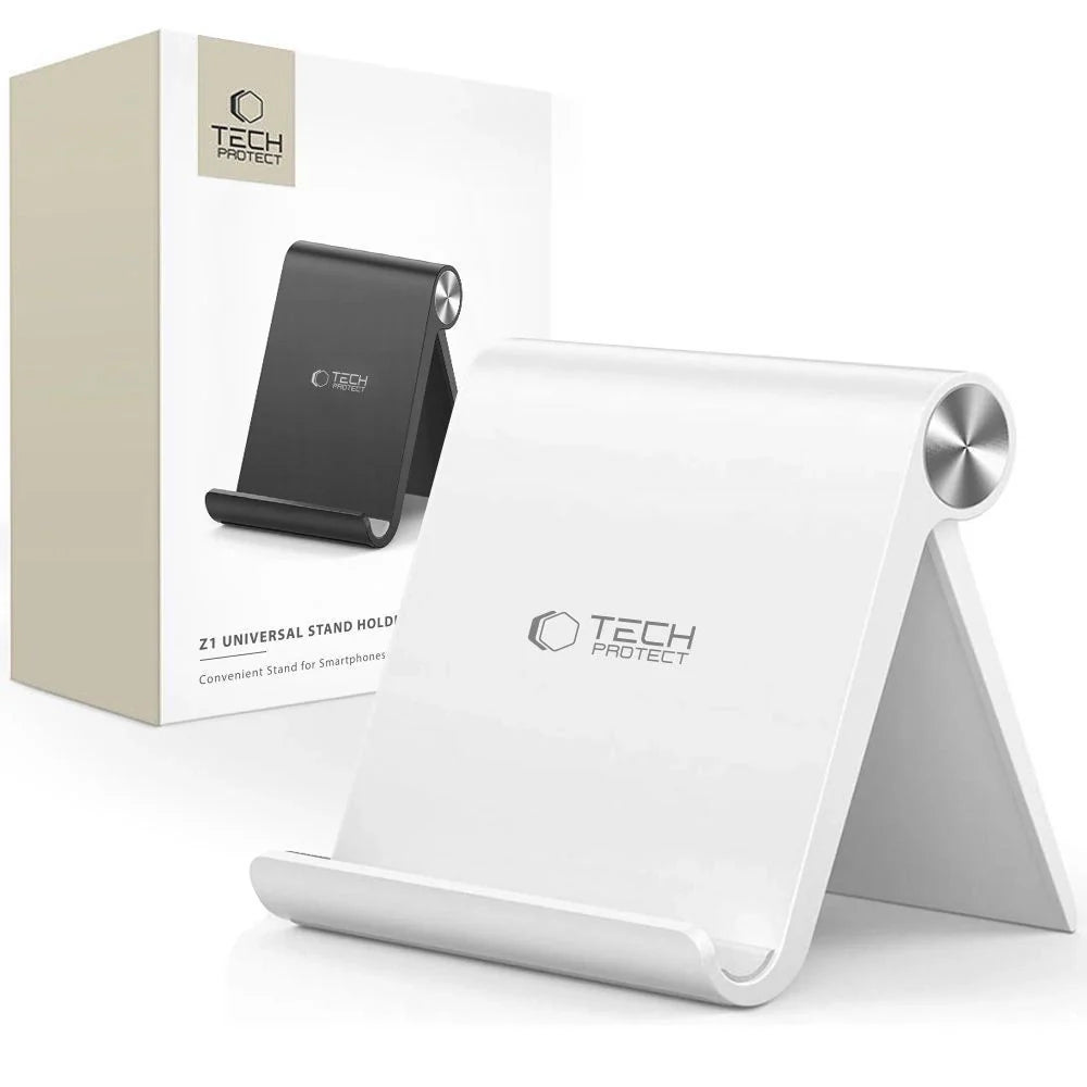 Tech-Protect Z1 Universal Smartphone/Tablet Stativ - vit