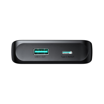 Joyroom JR-PBF19 22.5W 10000mAh Powerbank med två inbyggda kablar - svart