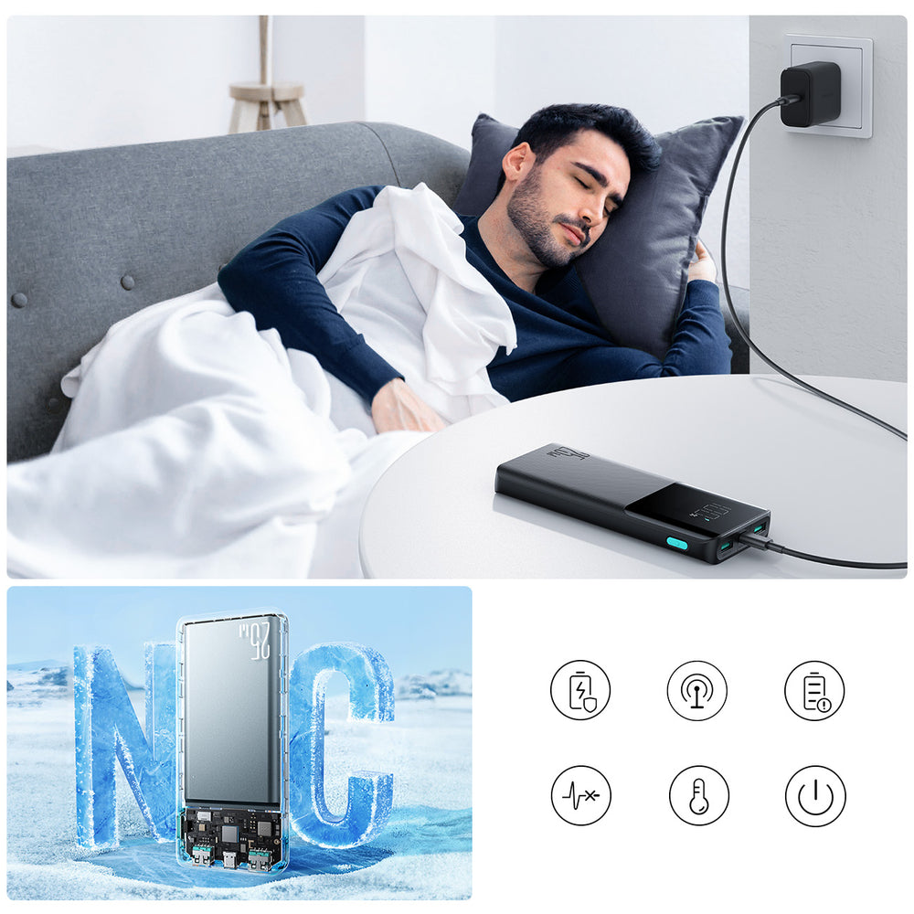 Joyroom JR-PBF20 25W 10000mAh Power Bank - Svart