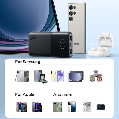 Joyroom JR-PBF20 25W 10000mAh Power Bank - Svart