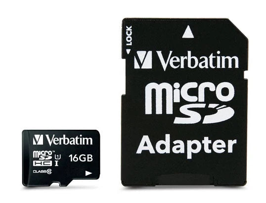 Verbatim Micro SDHC, 16 GB