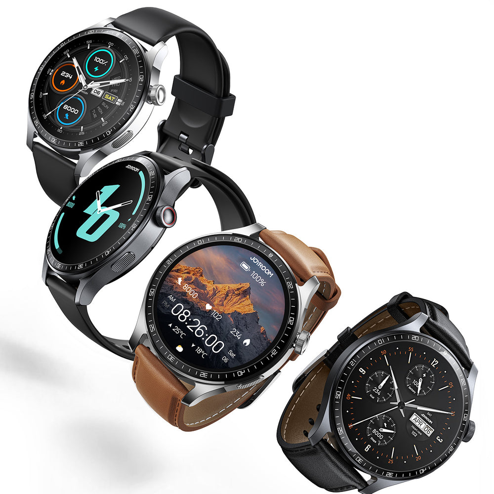 Joyroom Classic Series JR-FC2 Pro Smartwatch med funktionen för telefonsvarare - Silver