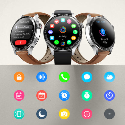 Joyroom Classic Series JR-FC2 Pro Smartwatch med funktionen för telefonsvarare - Silver