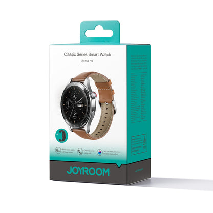 Joyroom Classic Series JR-FC2 Pro Smartwatch med funktionen för telefonsvarare - Silver