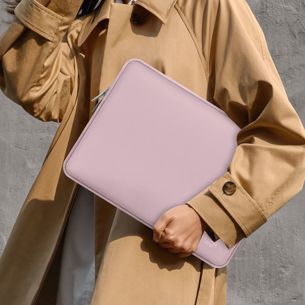 Tech-Protect Neoslim 15-16" Laptop Bag - Pink