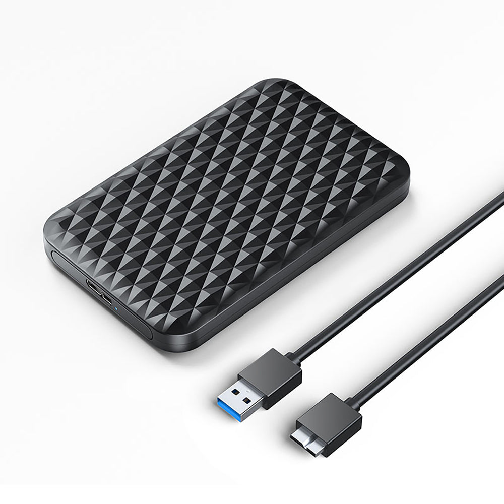 Orico 2520U3-V1 2.5" HDD/SSD USB Micro-B 5Gb/s Disk Drive - Svart