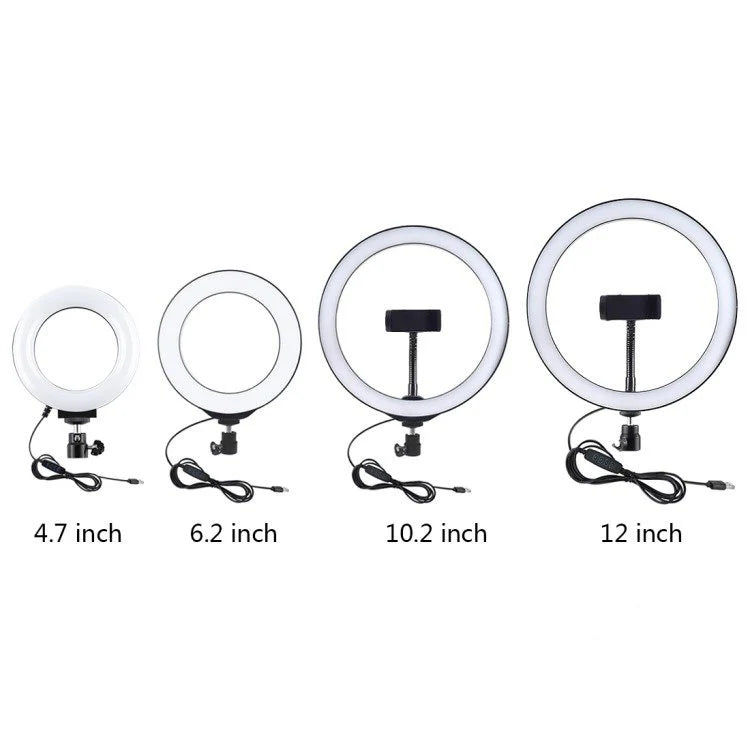 Puluz LED-ringlampa med justerbar bas PU391