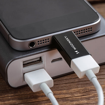 Wozinsky W10GY1S USB-C - USB-A 3.2 10Gb/s Adapter - Svart
