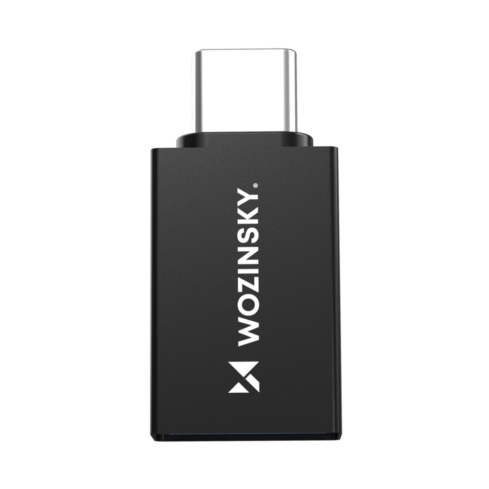 Wozinsky W10GY1S USB-C - USB-A 3.2 10Gb/s Adapter - Svart