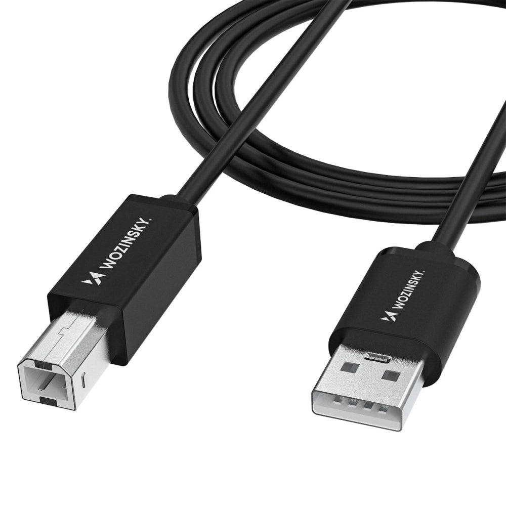 Wozinsky WKDDY3S USB-B - USB-A 480Mb/s Kabel 2m - Svart