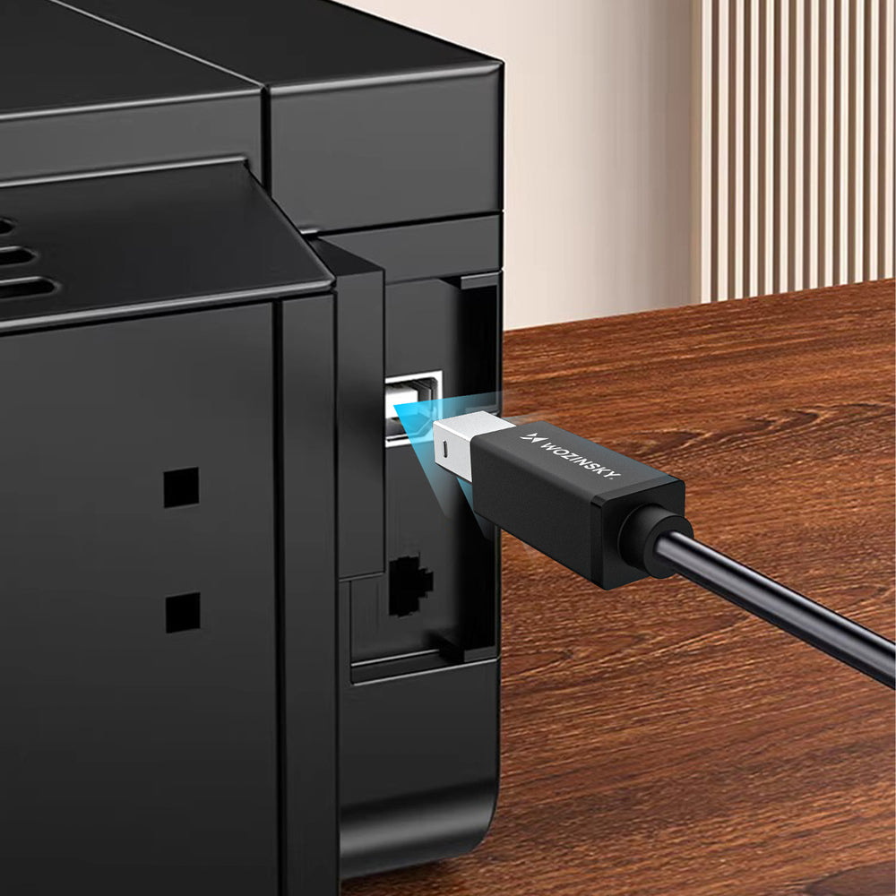 Wozinsky WKDDY4S USB-B - USB-A 480Mb/s Kabel 1m - Svart