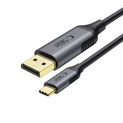 Tech-Protect UltraBoost USB-C till DisplayPort 1.4 8K 60Hz Kabel 180cm - Svart