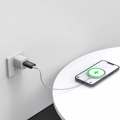 Wozinsky WAAC-01 USB-A - USB-C OTG-adapter - Svart