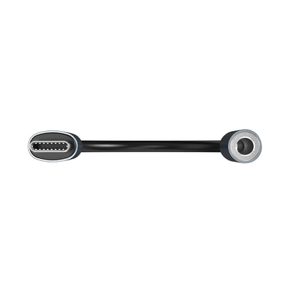 Wozinsky WACM-01 USB-C Adapter - 3,5 mm Mini Jack - Svart