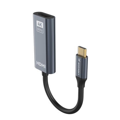 Wozinsky WACH-01 USB-C - HDMI 4K 60Hz Adapter - Svart