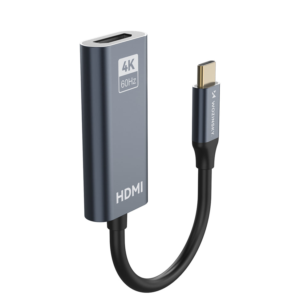 Wozinsky WACH-01 USB-C - HDMI 4K 60Hz Adapter - Svart