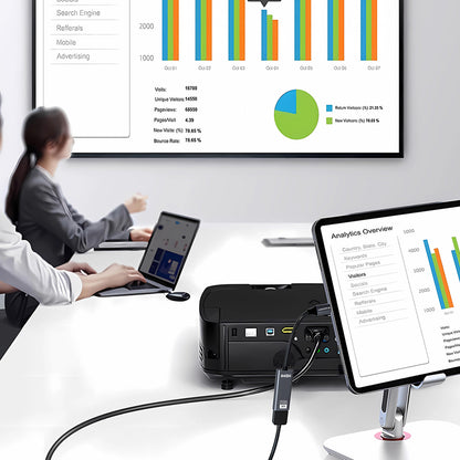 Wozinsky WACH-01 USB-C - HDMI 4K 60Hz Adapter - Svart