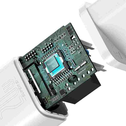 Baseus Super Si snabbladdare 1C 20W (vit