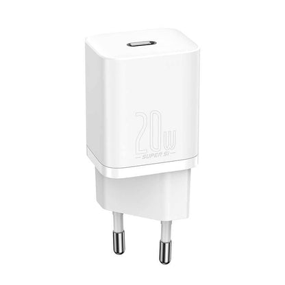Baseus Super Si snabbladdare 1C 20W (vit