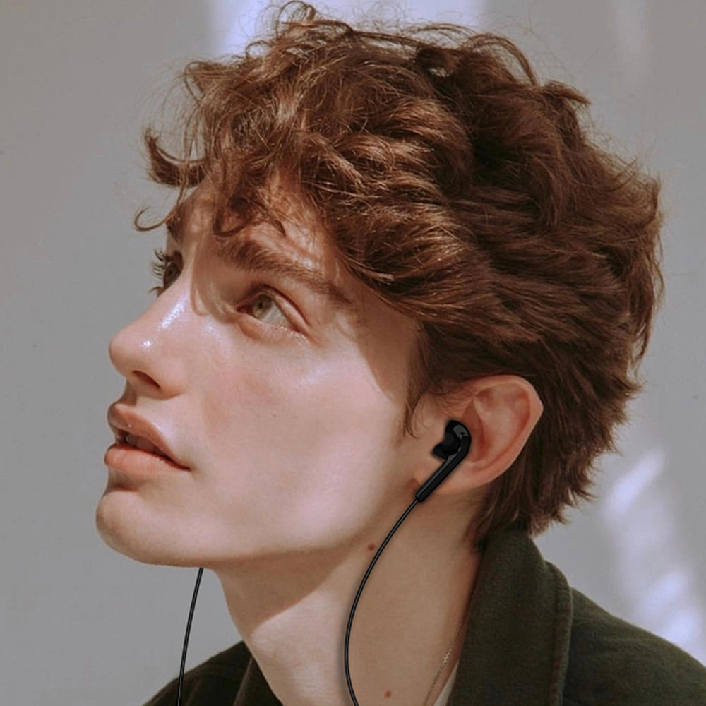 Dudao X3C In-Ear Wired USB-C Headphones 1.2m - Svart