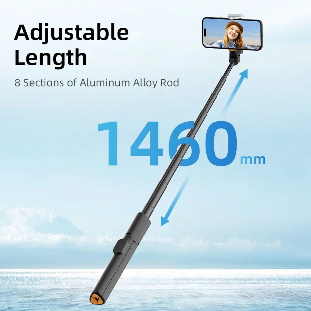 Selfie Stick Tech-Protect L09S med stativ - svart