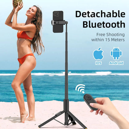 Selfie Stick Tech-Protect L09S med stativ - svart