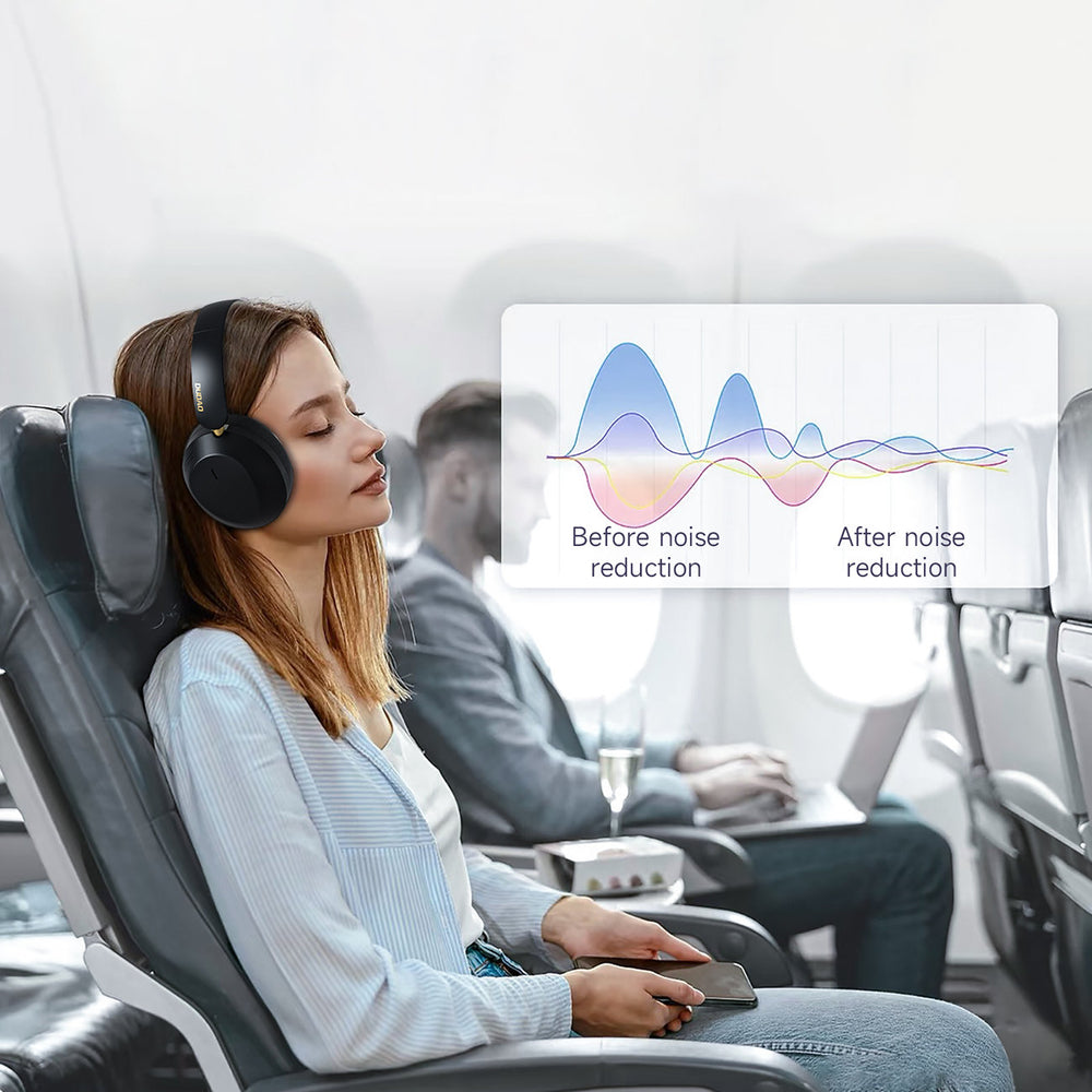 Dudao X22 Max trådlösa Bluetooth-hörlurar med ANC - svart